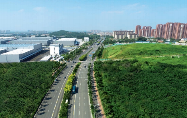 濟(jì)南市鳳岐路道路建設(shè)工程，南起經(jīng)十東路，北至飛躍大道，